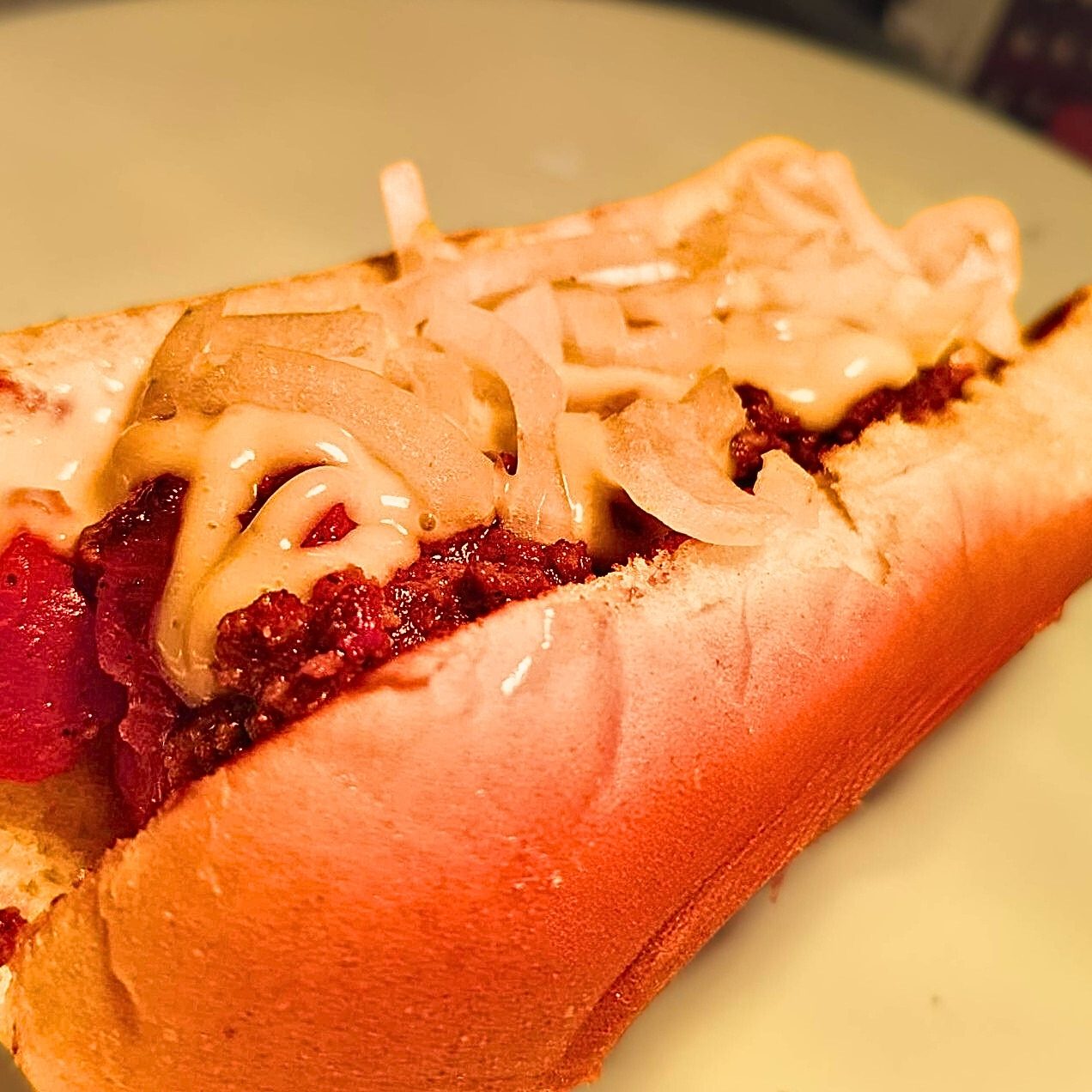 Chili Cheese Dog.
