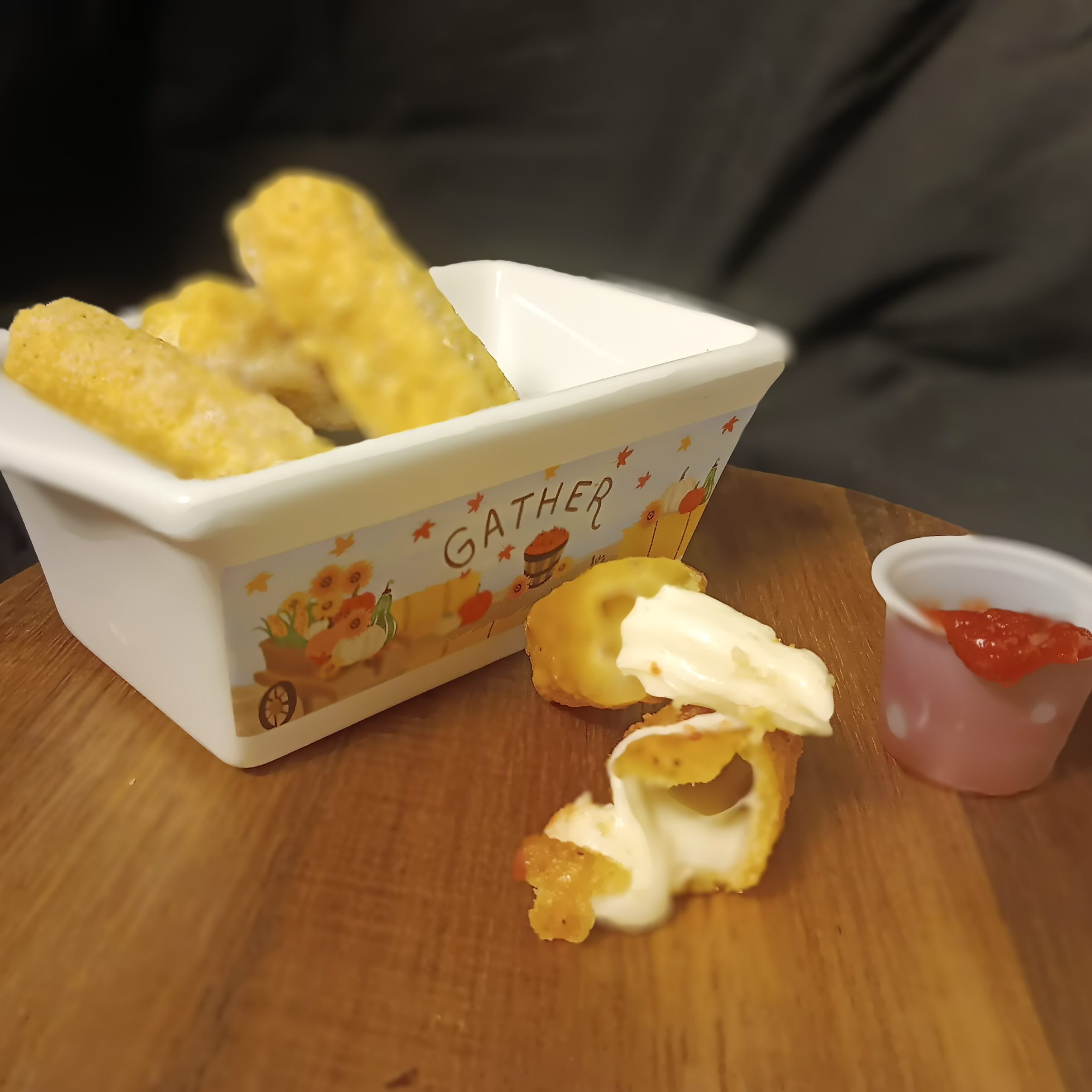 Mozzarella Sticks.