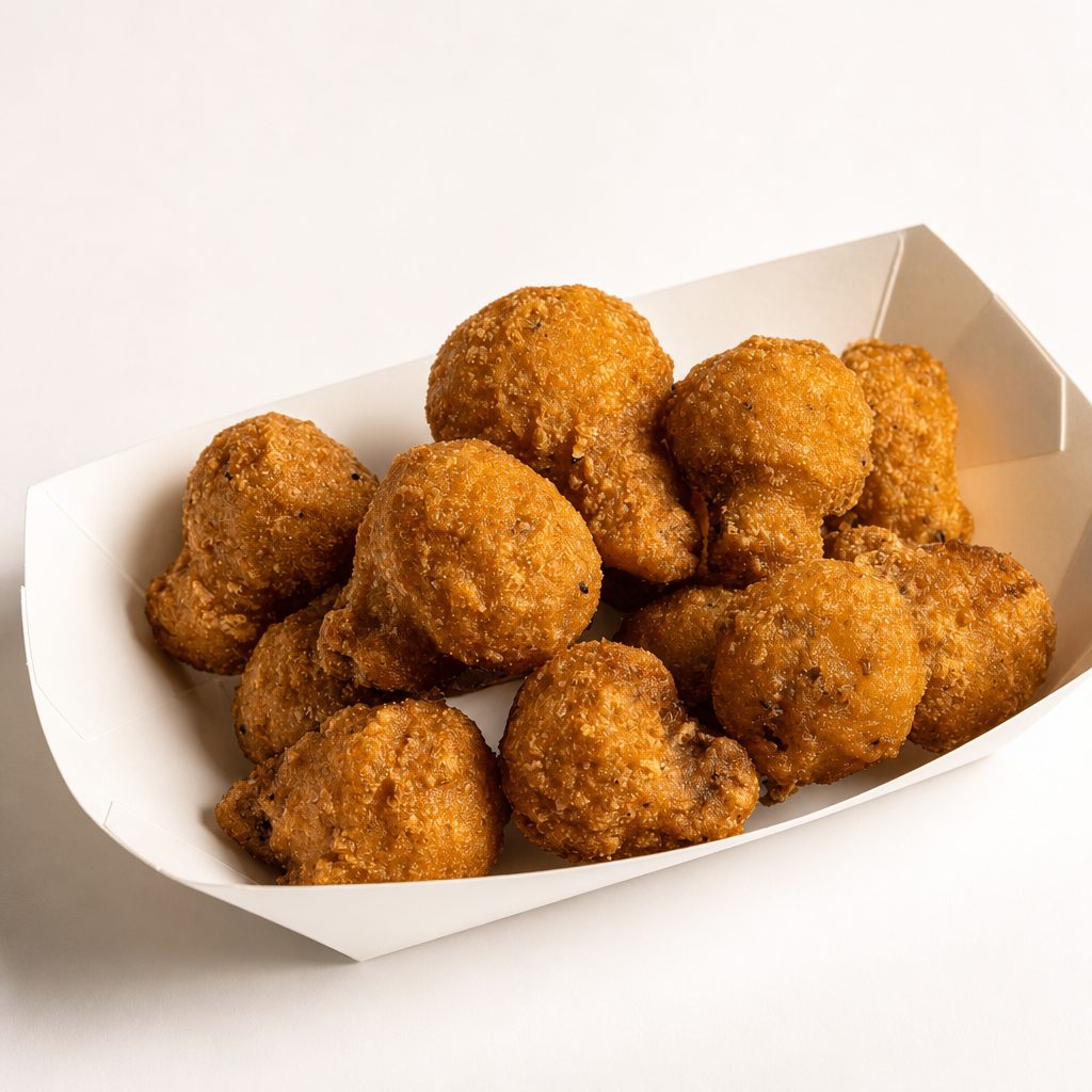 Deep Fried Mushrooms.